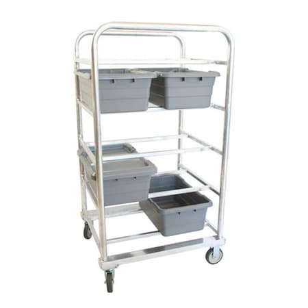 Prairie View Industries Heavy Duty Aluminum 10 Lug Carts- 57 x 27.5 x 31.25 in. HDLUGDB10